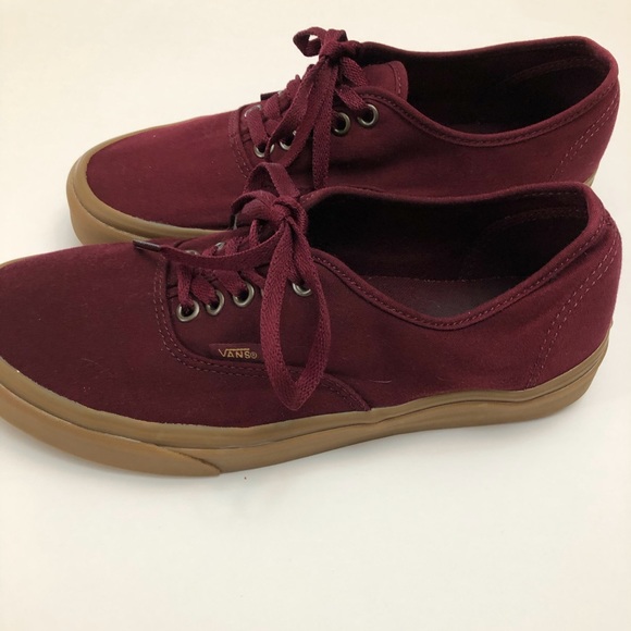 vans off the wall maroon